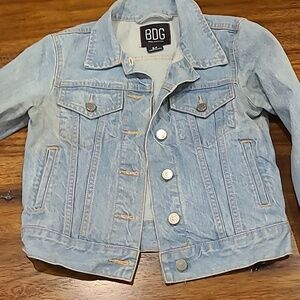 BDG women's small petite jean jacket.   Like new